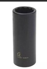 Sunex 1 2  Impact Sockets Sae Metric 12pt Deep Standard 24mm New