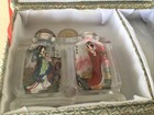 Vintage Chinese Snuff Bottles And Case 