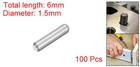 100pcs Dowel Pins M1 5 1 5mm  X 6mm Stainless Steel Shelf Support Peg Pin Rod