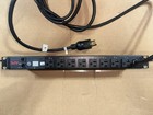 Apc Ap7901 1u Switched Rackmount Pdu 20a 120v 8-outlet Power Strip