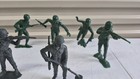 Lot Of 9  Vintage Marx 1960 s 1970s Infantry Toy Soldier Figures  Good Condition