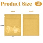 160 Pack 2 8  3 5 In Resealable Seed Envelopes With Clear Window