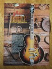 Nirvana s Kurt Cobain 1991 Guitar Poster Jimmie Vaughan s Regal Bobcat Guitar