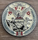 San Francisco Fire Dept   Station 12 Grateful Dead Collectible Coin - Blue red
