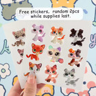    you Pick   1 Costom White Base Blank Mold Cat Kids Diy Paint Play Toy Pets