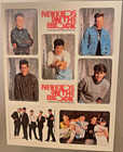 1989 Nkotb Sticker Sheet     New Kids On The Block Boston Ma 9 Stickers