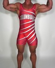  columbiana  Wrestling Men s Singlet Size Medium