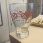 Vintage Bowling Glass Squirt   Whiskey Glowball-advertising Liquor   Soda Euc