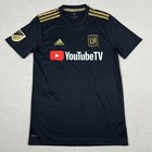Lafc Adidas Climalite Soccer Jersey Mens S Black Gold Youtube Tv Mls