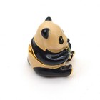 Estee Lauder Panda Bear Bamboo Enamel Solid Perfume Compact Knowing Full