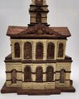 Byron Molds 1984 Ceramic Court House City Hall Christmas Village 