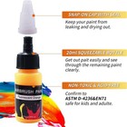 33 Vibrant Colors Airbrush Paint Set 36 Bottles Of Acrylic Paint For Models C   