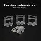 100pcs Tile Leveling Spacers System Clip Kit Laying Flooring Construction Tools