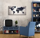 World Map Wall Art Canvas Print Poster Vintage Photos Painting Nautical Offic   