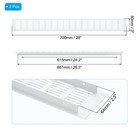 28 X 3 Inch Door Air Vent Cover  2 Pcs Heavy Duty Grille Ventilation