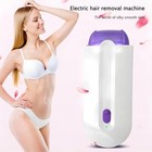 2-in-1 Epilator Women Painless Touch Facial Body Hair Removal Depilator Shaver