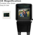 35mm Slide Film Viewer 3x Magnifier Led Light Battery Operated Portable