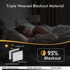 Blackout Curtains For Bedroom Living Room 2 Panels  Thermal Insulated Room Darke