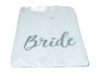 Wedding Bride Satin Silk Kimono Robe Party Dressing Gown White - Size M
