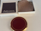 Vintage Stratton Compact Mirror Set In Original Box With Sponge   Paper  England