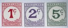 Travelstamps  1961 Swaziland Stamps Scott   J7-j9 Postage Due  Mint  Og  Nh  Mnh