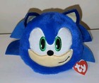 Ty Beanie Bouncers - Sonic  sonic The Hedgehog  3-4  New Plush Bouncy Ball Toy