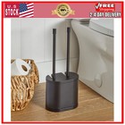 Better Homes   Gardens Toilet Bowl Brush And Plunger Set  Black