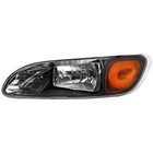 For 2008-2013 Peterbilt 325 384 386 Truck Black Headlights Headlamps Left right