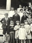1924 Lamar County Texas Sylvan School Class State Bank Trust Co Vtg Photo Group