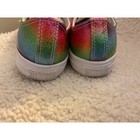 Converse Chuck Taylor All Star Rainbow Ombre Glitter Low Top Sneakers Womens