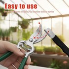 Black red Garden Tool Sharpener Quickgardening Scissors Sharpener For Lawn Mower