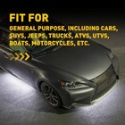 100pod White Led Rock Light Underbody Trail Rig Glow Lamp For Offroad Pickup J