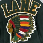 Vintage Lane Tech High School Chicago Varsity Jacket  Leather Wool Quilted Sz  M