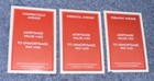 2017 Monopoly Game Replacement Pieces - 3 Lt  Blue Property Cards