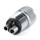 Dental Adapter Tubing Changer Connector For High Speed Handpiece 4 To 2 Holes