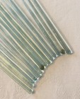 Vintage Clear Glass Swizzle Sticks Barware Cocktail Drink Stirrers 6    Set Of 14