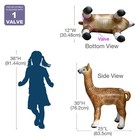 Jet Creations Inflatable Alpaca 30  H Llamas Stuffed Animal Toy Party Home Decor