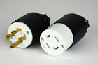 Temco Nema L14-30p   L14-30r Plug Set 30a 125 250v Locking Ul Listed   Generator