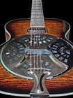 Maple Flamed 12 String Full-size Acoustic electric Dobro Resonator Guitar