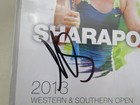 Tennis Western Southern Open Maria Sharapova Auto Autograph Signature Card 2013
