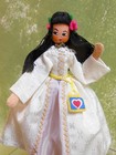 Vintage Germany  Baps Snow White And Five Dwarfs - Felt  German