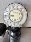Vintage Automatic Electric Space Saver Rotary Phone Wall Mount Phone Black
