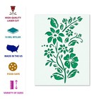 Flowers Stencil     Floral  Garden  Nature  Spring  Boho  Botanical  Diy Decor