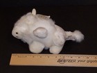 Russ Berrie Biff White Buffalo 9  Plush With Tags Vintage Stuffed Animal Bison