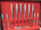 40pc Service For 6 1847 Rogers Bros Is Ambassador Silverplate Flatware Set
