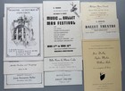 Lot  20   Vintage 1930-40s Ballet Programs Ballet Russe  Martha Graham  Etc