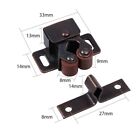 12 X Vintage Bronze Double Roller Catch Cupboard Cabinet Door Closet Latch B330