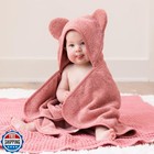 Bella Tunno Baby Bath Towel And Wash Mitt Set     Soft Absorbent Hooded Towels 