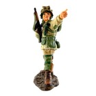 1 30 Scale Metal King   Country Wwii D-day Invasion Us Army Paratrooper - Dd21a