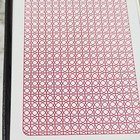 Kem Original Casino Back Plastic Playing Cards Poker Peek Circle Back Red   Blue